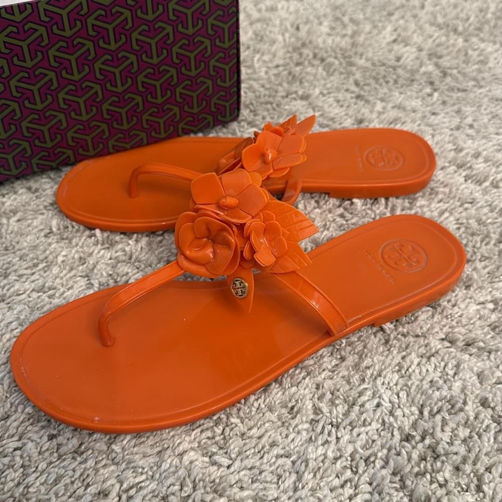 Tory Burch jelly thong sandal